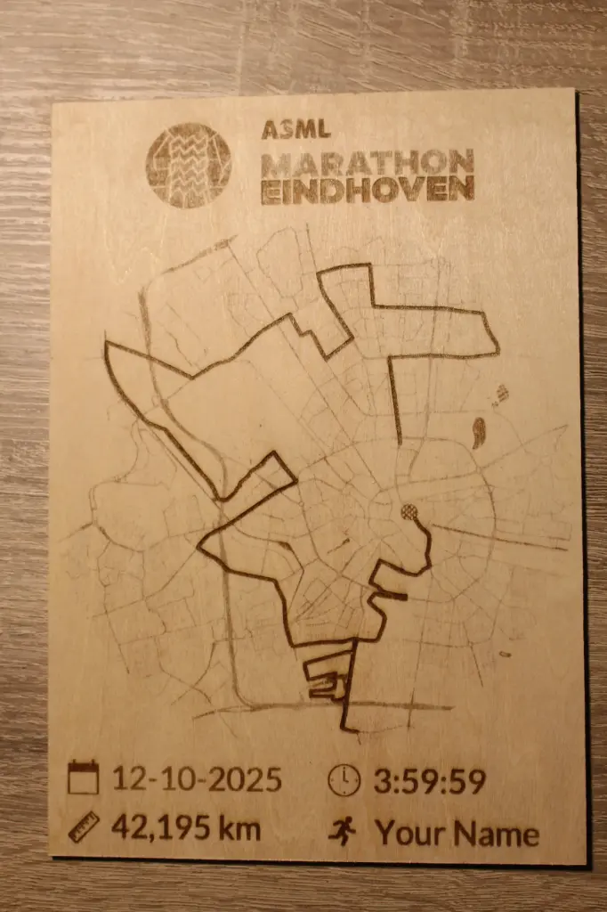 Marathon Eindhoven 2025 (Basswood)